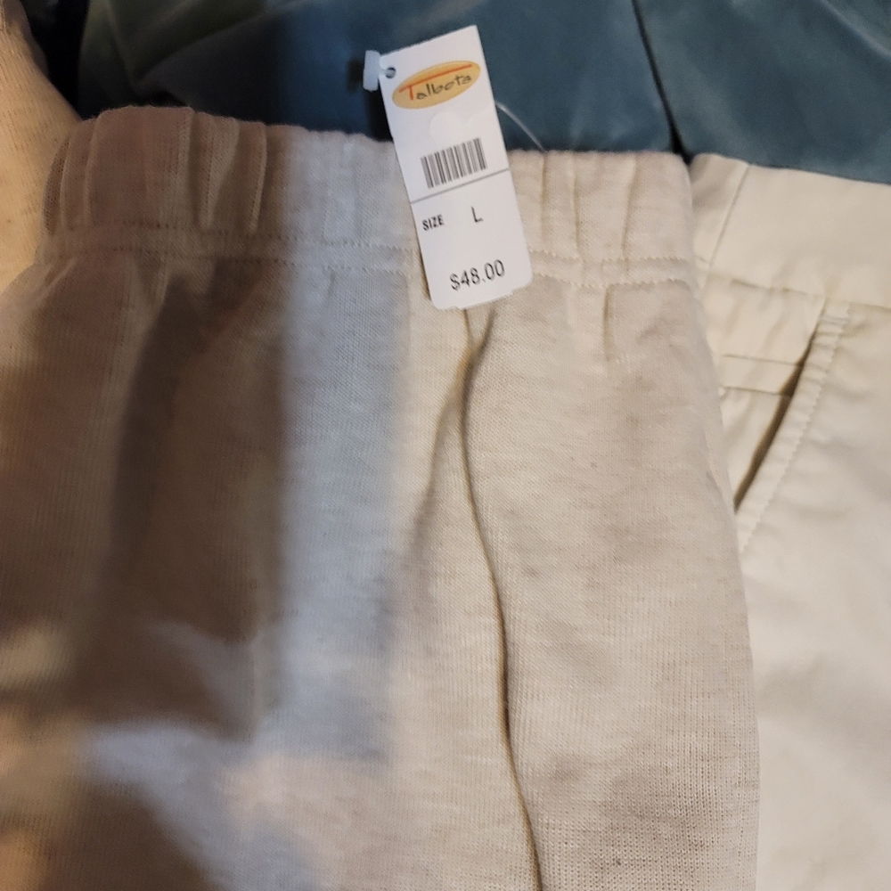 NWT TALBOTS LADIES SZ LARGE STRETCH PANTSX2